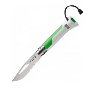 Opinel VRI N°08 Inox Outdoor Fluo Green kés 002319
