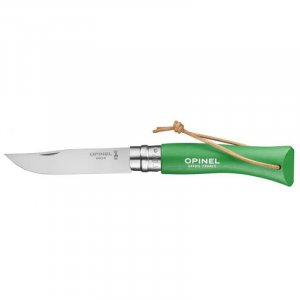 Opinel VRI N7 inox Trekking - Green kés