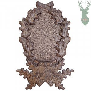 Trófea alátét - Szarvas 57cm - sötét