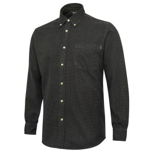 Wood Pied De Poule ing - Green Moss