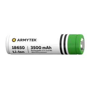 Armytek 18650 Li-Ion akkumulátor 3500 mA PCB-vel