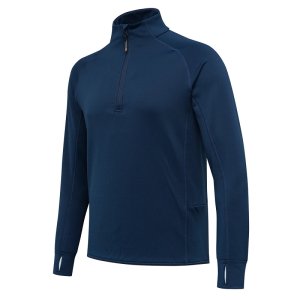 Stretch Tech Half Zip Fleece polár felső - Blue Total Eclipse