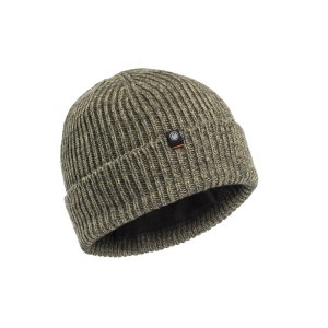 Marten Beanie sapka - Green Stone & Bark