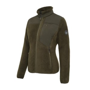 Halifax Sherpa Fleece női kabát - Green Moss