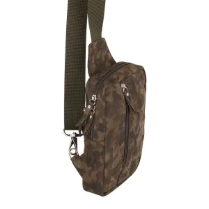 2wolfs PANDA Crossbody táska - Green Camo