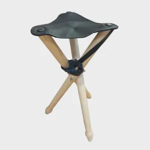 Háromlábú szék  50cm - természetes világos