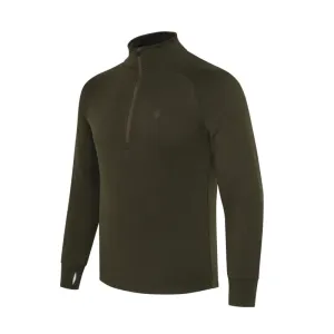 Glider Merino Half Zip felső - Green Moss
