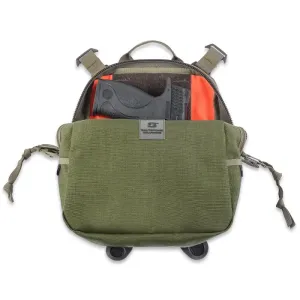 Integrator - hátizsák mellényhez, zöld