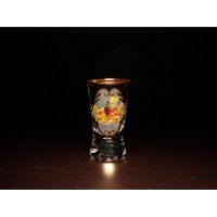Jagerglass - Szett 200ml laposüveg +2db fernetes pohár 30ml