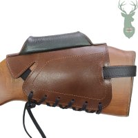 Leather Exclusive - töltényhordozó pofadékemelővel
