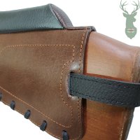 Leather Exclusive - töltényhordozó pofadékemelővel