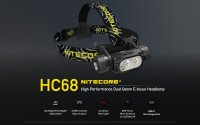 Nitecore HC68 - fejlámpa