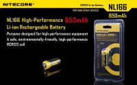 RCR123A Li-ion akkumulátor 650mAh