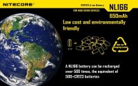 RCR123A Li-ion akkumulátor 650mAh