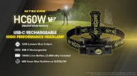 Nitecore HC60W V2 - Fejlámpa neutral white