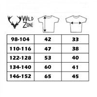 Wild Zone - Póló vaddisznó mintás zöld