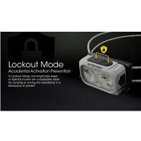 NITECORE - NU21 fejlámpa black - fekete