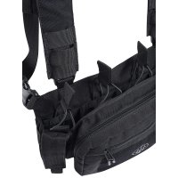 Tactical Chest Rig - taktikai hordozó - Black