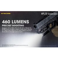 NITECORE - NPL20 lámpa + CR123A
