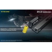 NITECORE - NPL20 lámpa + CR123A