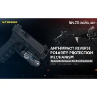 NITECORE - NPL20 lámpa + CR123A