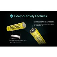 Nitecore 18650 Li-ion akku elem 3600mAh