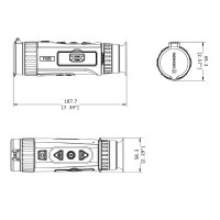 Monokuláris hőkamera - HIKMICRO FALCON FH25