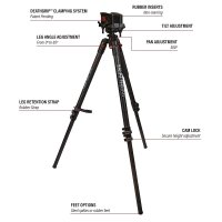 BOG Lőbot Deathgrip Tripod Realtree Excape állvány