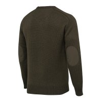 Kent V-Neck Tech pulóver - Moss&brownbark