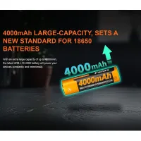 Tölthető akkumulátor Fenix 18650 4000 mAh (Li-Ion)