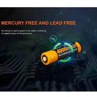 Tölthető akkumulátor Fenix 18650 4000 mAh (Li-Ion)