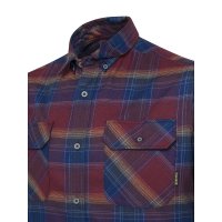 Cadet Flannel ing - Burgundy Check