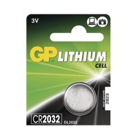 GP CR2032 lítium gömbelem