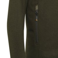 Abisko Full Zip Fleece pulóver - Green Moss