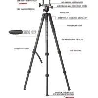 BOG Lőbot Deathgrip Infinite Tripod Carbon Fiber állvány