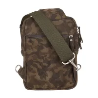 2wolfs PANDA Crossbody táska - Green Camo