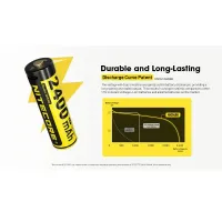 Nitecore NH2400 set 4db Li-ion AA elem 1,5V 2400mAh USB-C töltő port + multifunkciós töltőkábel