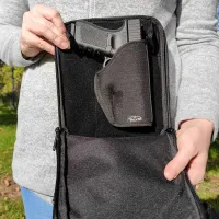 FALCO - A709  Nylon tépőzáras tasak rejtett hordtáskához G19