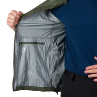 Northfinder NORTHKITPRO1 - Férfi vízálló kabát darkgreen