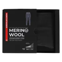 KENDAL - Női merinó leggings - fekete