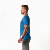 Northfinder CLINT póló bluemelange