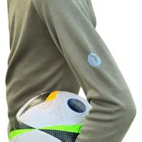 Gyerek póló WOOL DLR zöld