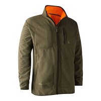 DEERHUNTER Gamekeeper Reversible Fleece Jacket - kétoldalas dzseki - Green&Orange