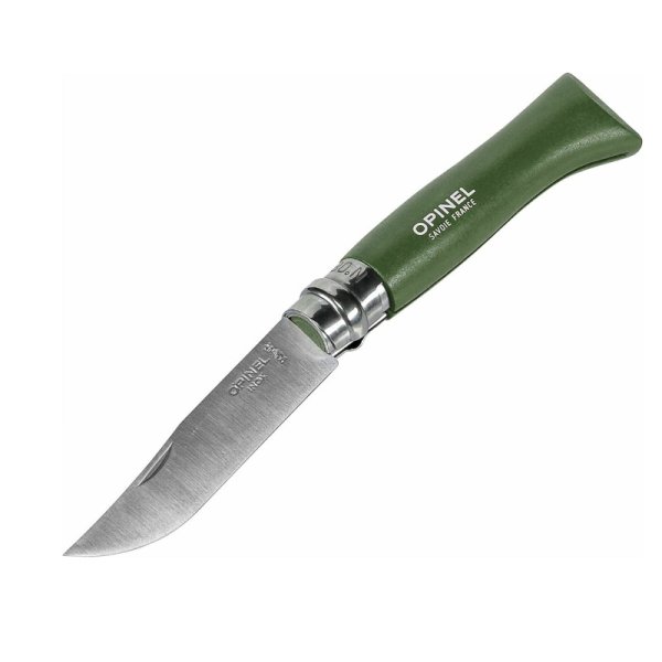 Opinel VRI N°08 Inox Khaki kés 001980