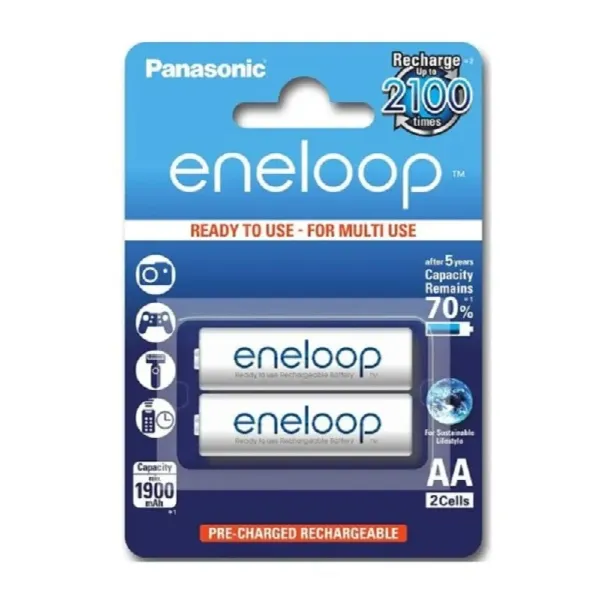 Panasonic Eneloop R6 AA 2000mAh elemek