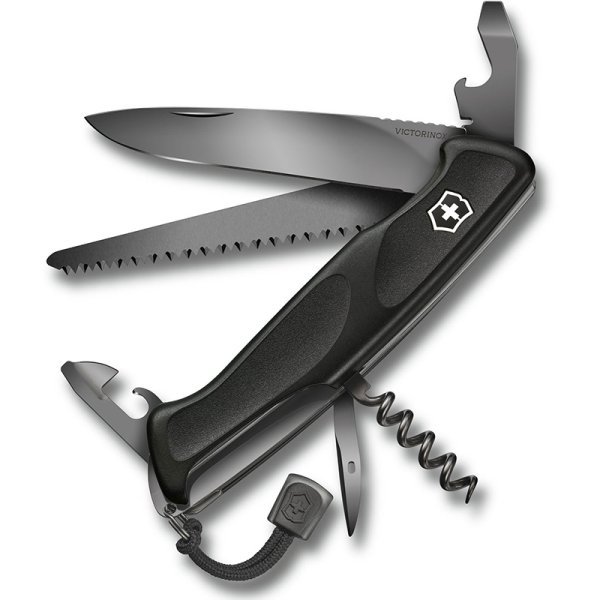 VICTORINOX 0.9563.C31P- RangerGrip 55 ONYX Black kés