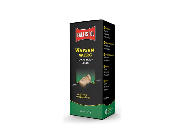 Ballistol vászonkóc, 75g - puskacső tisztítására