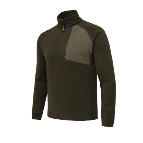 Abisko Half Zip Fleece pulóver - Green Moss