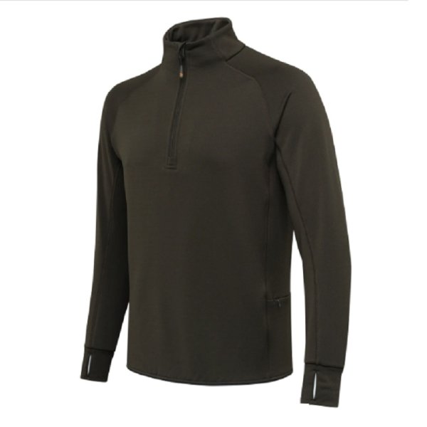 Stretch Tech Half Zip Fleece polár felső - Green Moss