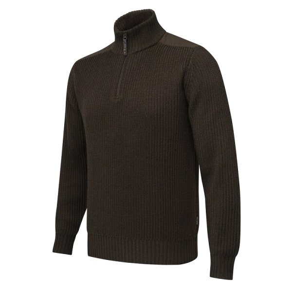 Dover Half Zip Tech pulóver - Brownbark&Moss